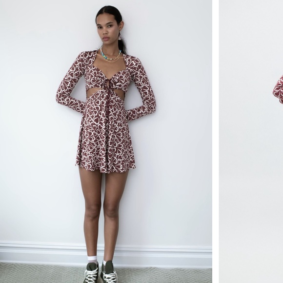 UO Hansel Heart Print cutout - Picture 3 of 3